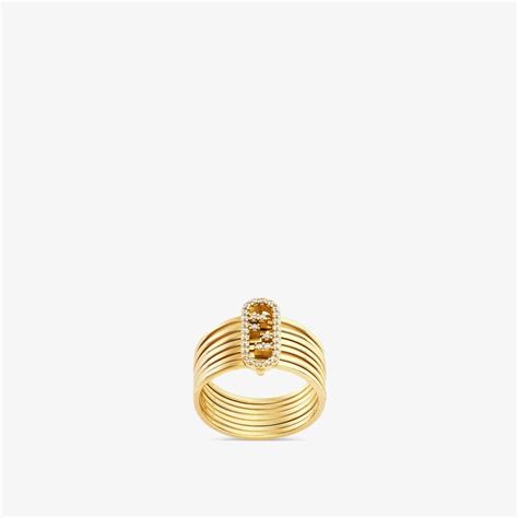 fendi bague|bague Fendi femme.